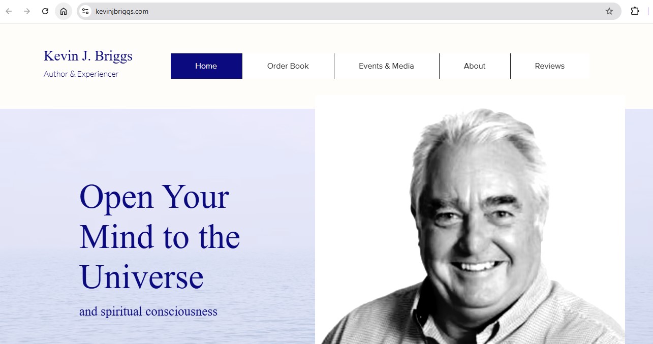 Kevin J. Briggs  Author & Experiencer alien encounter website