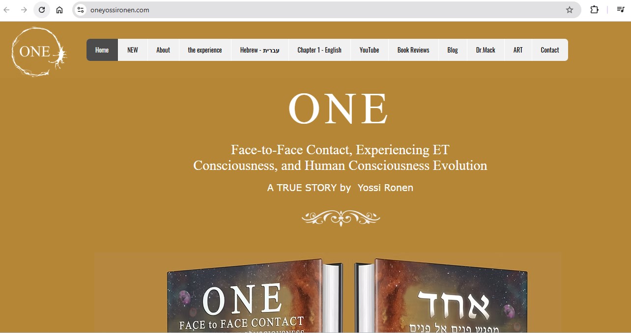ONE Face-to-Face Contact, Experiencing ET Consciousness, and Human Consciousness Evolution alien encounter website